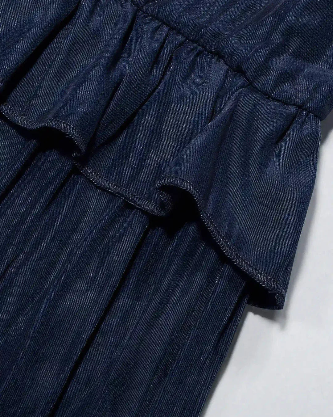 Halter Neck Ruffle Maxi Dress