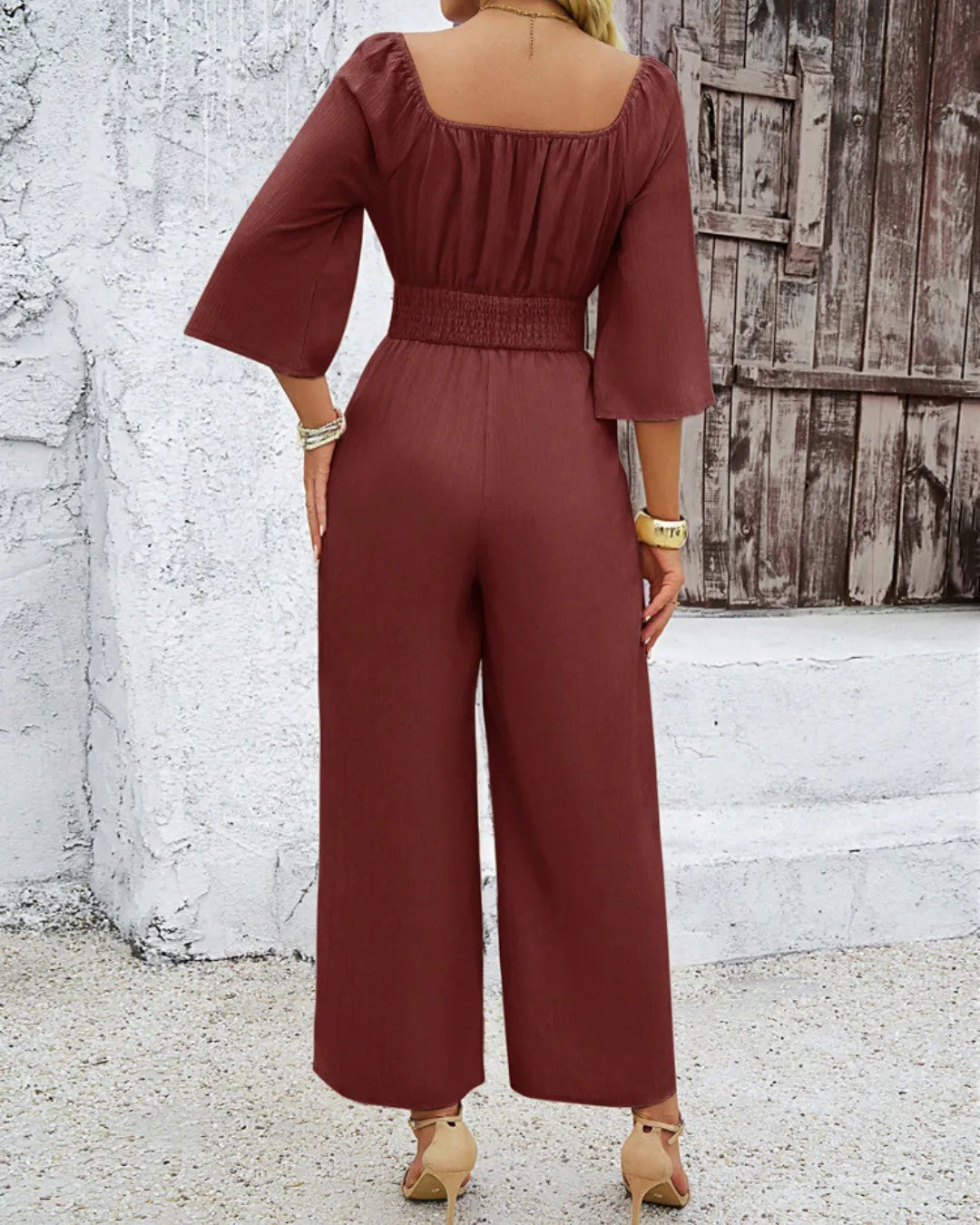 Elegant Wide-Leg Jumpsuit
