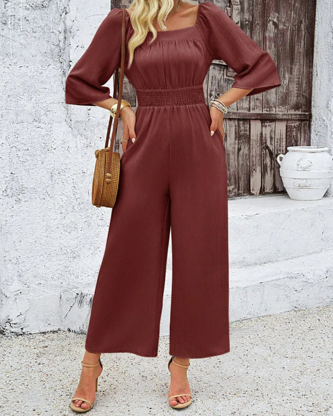 Elegant Wide-Leg Jumpsuit