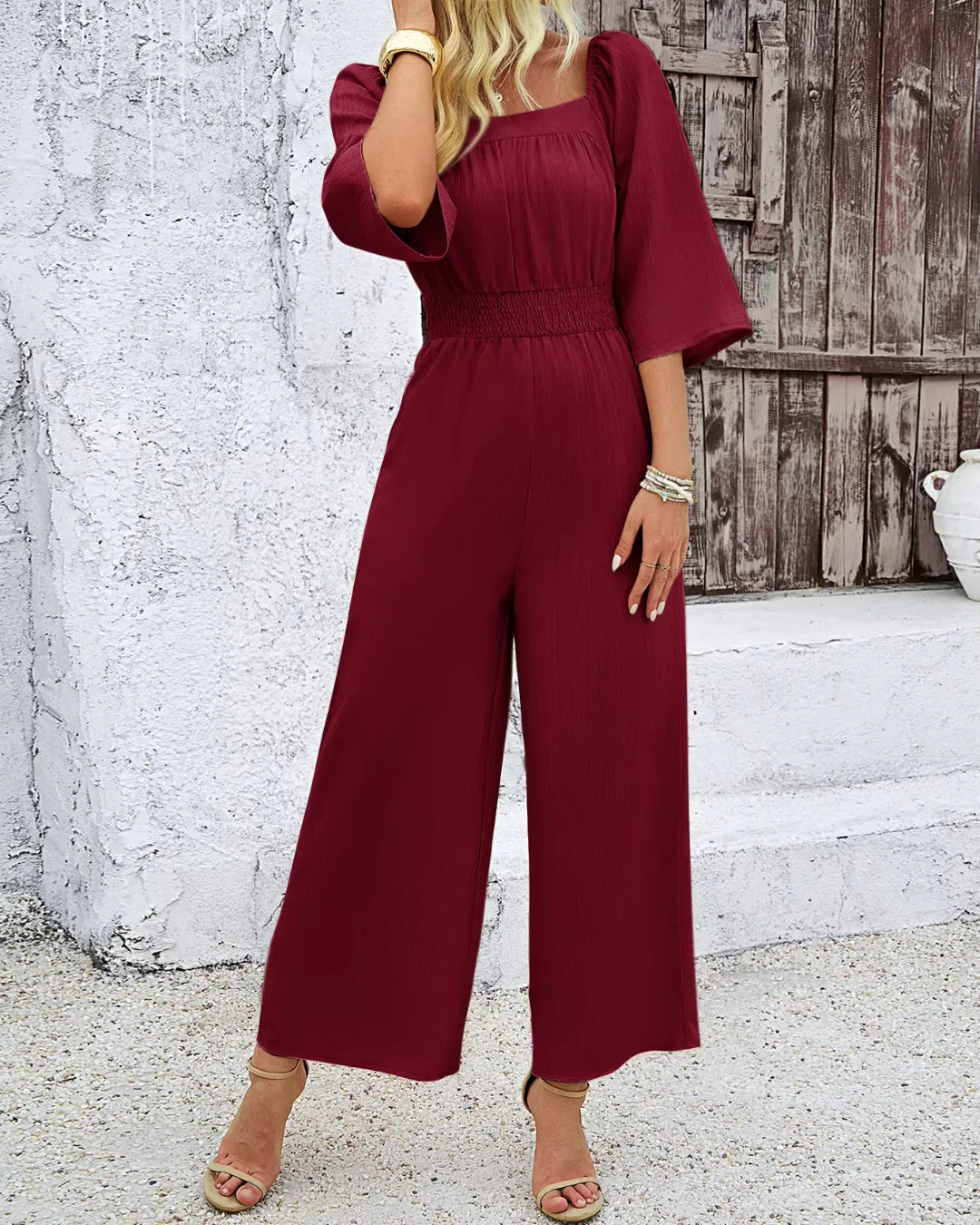 Elegant Wide-Leg Jumpsuit
