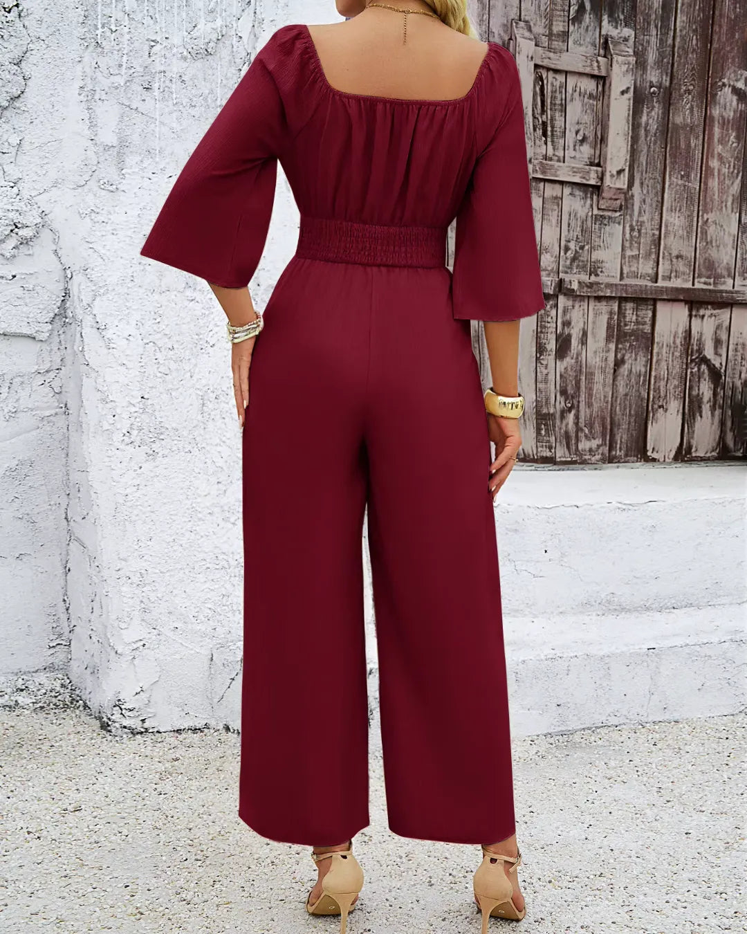 Elegant Wide-Leg Jumpsuit
