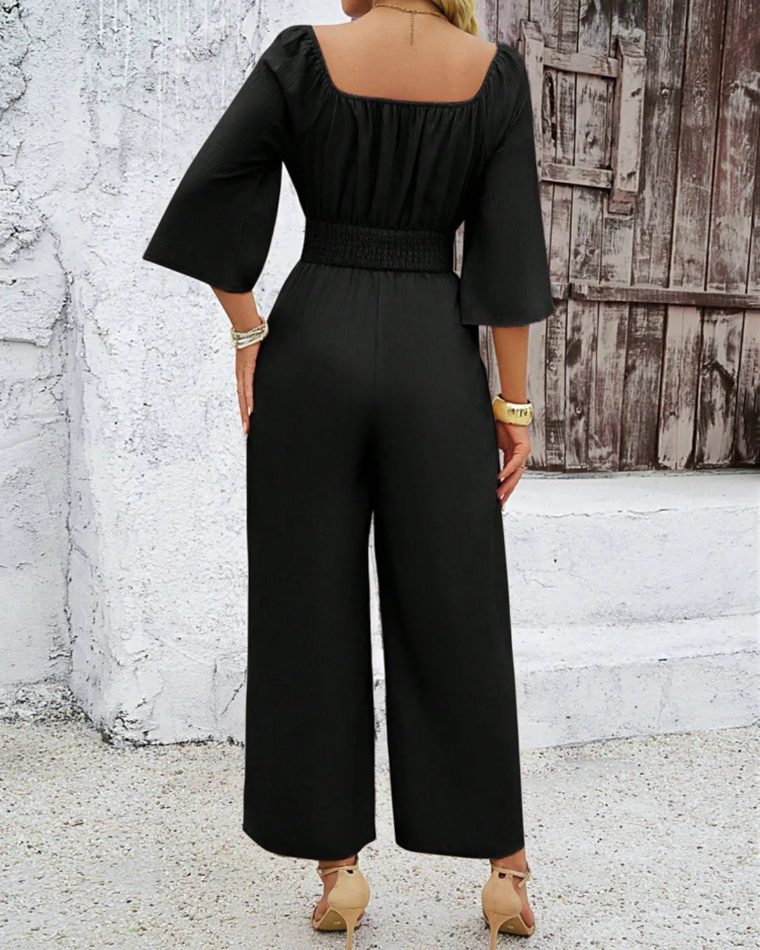 Elegant Wide-Leg Jumpsuit